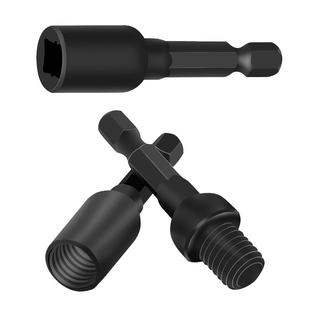 机用丝锥套筒丝锥专用夹头扳手M4-M14内牙回丝攻牙套筒六角柄套装