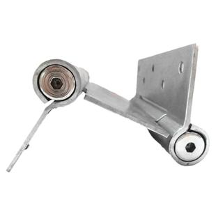 不锈钢加厚单双向弹簧铰链自动回位开关门闭门器隐形门合页34/5寸