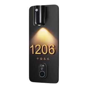 门铃家用无线门牌号高级感轻奢创意免插电号码牌一体入户磁吸装饰带感应灯高颜值别墅门口回家仪式感发光定制