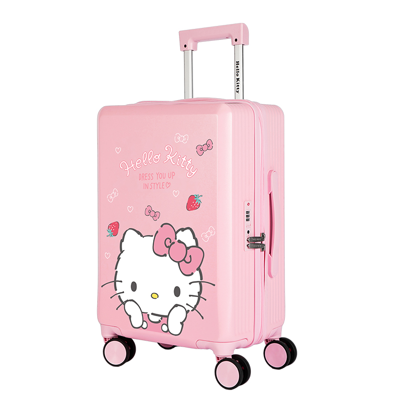 麦斯卡x三丽鸥hellokitty行李箱高颜值20寸时尚可爱大容量拉杆箱