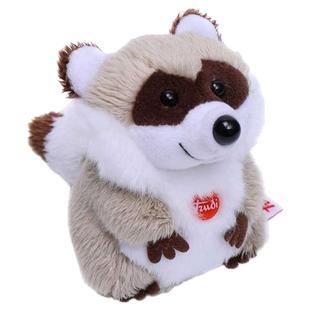 意大利trudi可爱浣熊公仔钥匙扣超萌包包挂件毛绒玩具儿童玩具