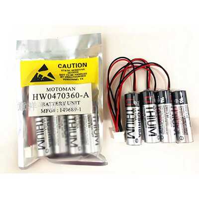 议价YASKAWA/安川工业机器人电池 HW0470360-A ER6V/3.6V 锂 电池