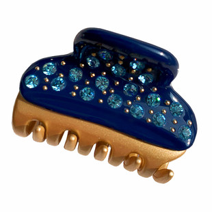 法国亚力山大同款中号满钻旺多姆抓夹刘海夹百搭发夹网红发卡发饰