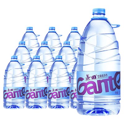 景田纯净水1.5L*12大瓶出游旅游家用泡茶煮饭家庭饮用水大桶装