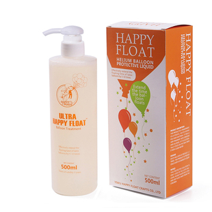 氦气保护液气球保护液 大瓶装500毫升可延长漂浮时间 金粉填充液