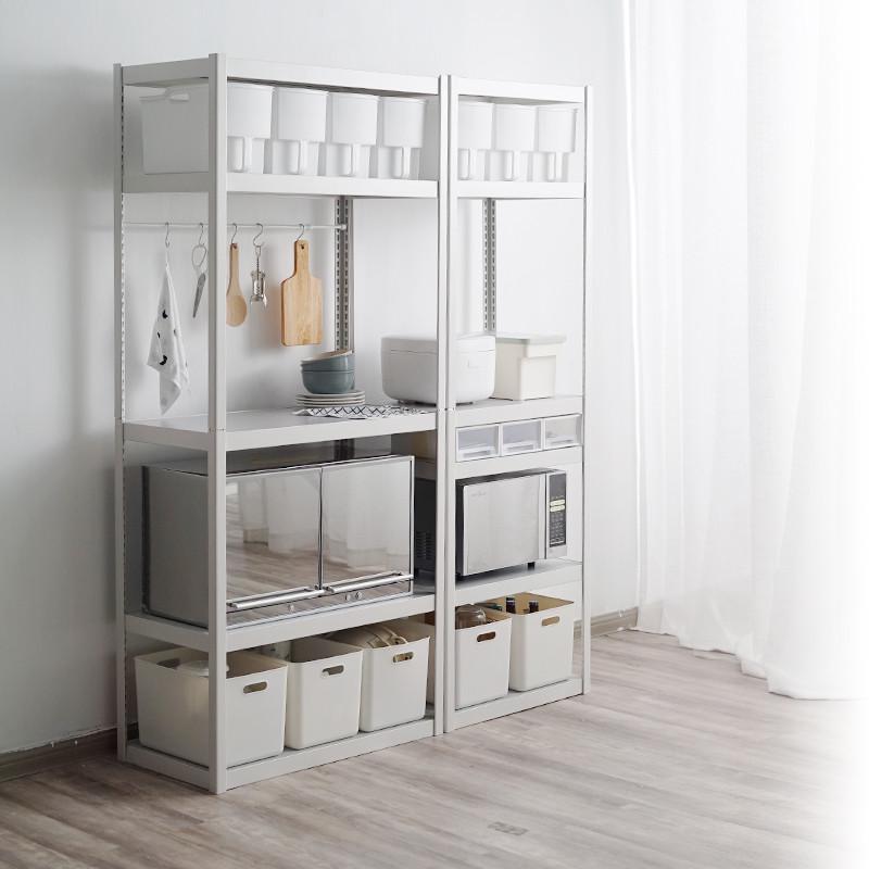 五金少女家电置物架落地多层微波炉烤箱多功能收纳储物架子家电架