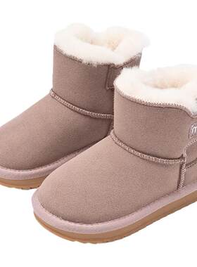 m1m2童鞋2026冬季新款儿童雪地靴