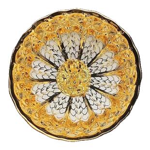 七彩孔雀杯七彩珍珠白贝主人杯珍珠白玉开窑主人杯茶杯金莲花茶盏