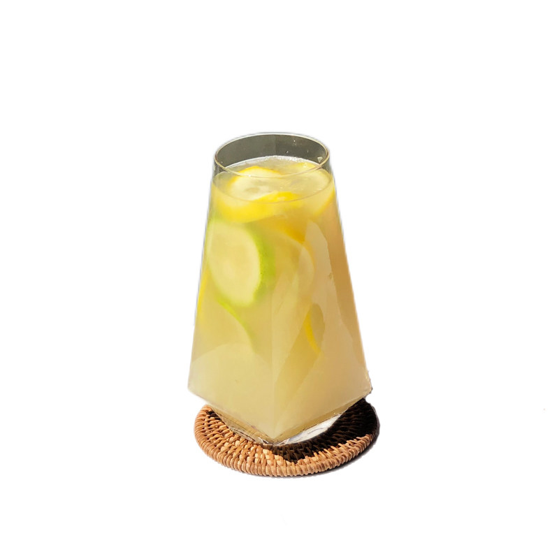 玻璃杯ins风网红苏打气泡550ml