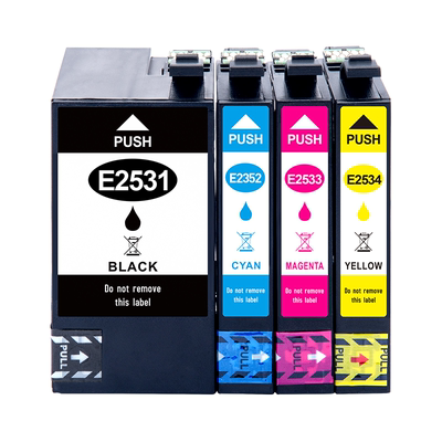 巨威 适用爱普生T252X墨盒 epson WF-3620 WF-3640 WF-7610 WF-7620 A3+喷墨打印机T252X墨水盒 WF-3620墨盒