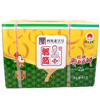 四川郫县郫筒红油豆瓣酱餐饮装