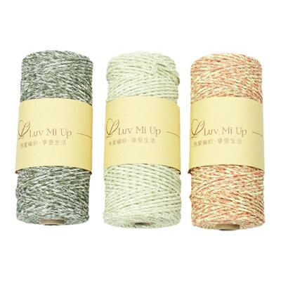 LuvMiUp2024中粗涤棉圆股空心线