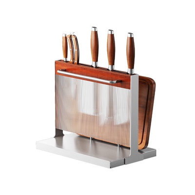 a生201不锈钢厨房刀具菜板置物架