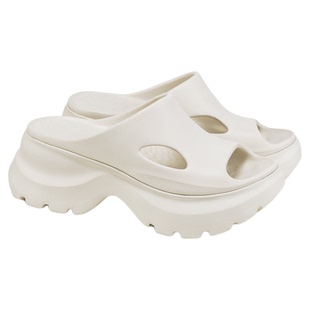 fed鱼嘴拖鞋夏季新款女鞋沙滩凉拖厚底增高一字拖女S0526-YAC636