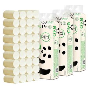 【心相印竹π旗舰店】竹浆卷纸无芯卫生纸36卷