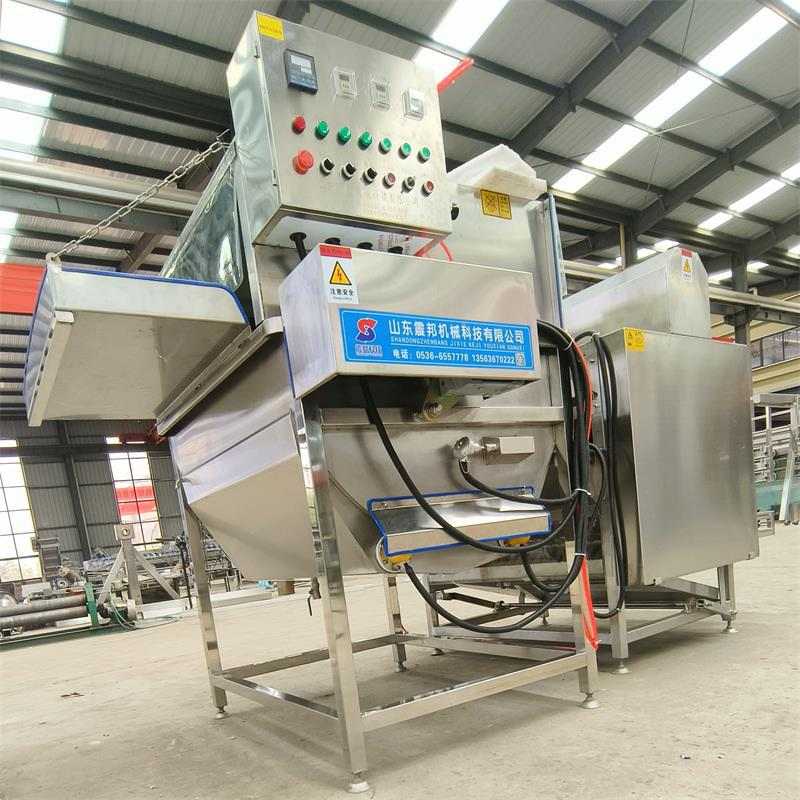 双业机械供应 不锈钢卧式脱毛机加工 全自动家禽屠宰用流水线设备