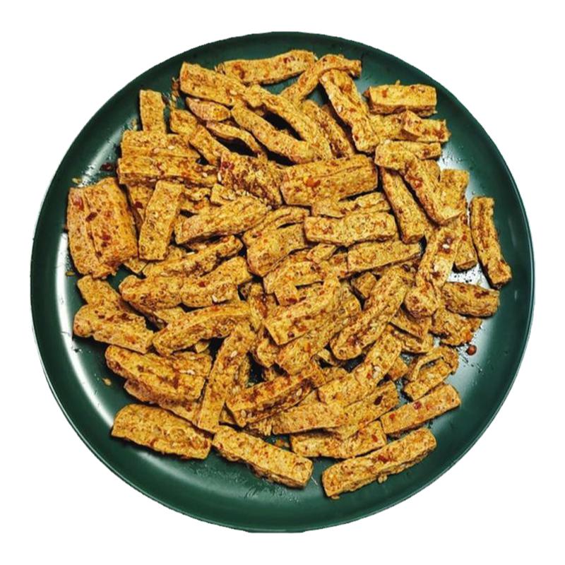 叙永麻辣豆腐干长条脆油炸三角豆豆腐干/鸡蛋干