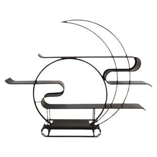 订制铝合金花架新中式古典盆景园林景观花季绿植铁艺花架厂家直销