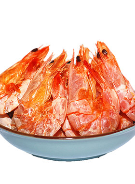烤虾干即食特大号特产干货级温州福建风味九节虾对虾海鲜零食500g