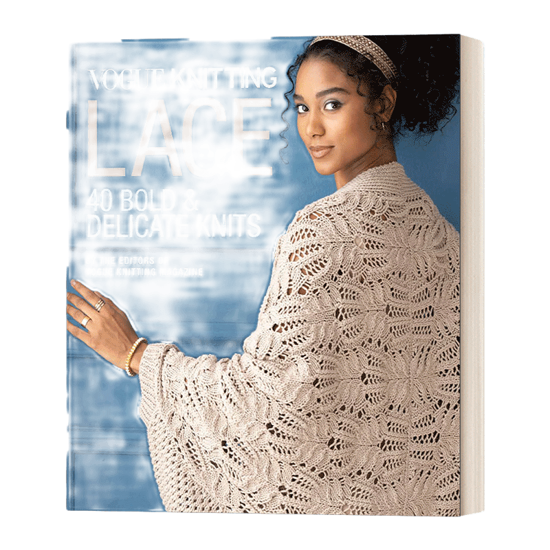 英文原版 Vogue Knitting Lace 40件精致蕾丝针织图解教程 精装 英文版 进口英语原版书籍