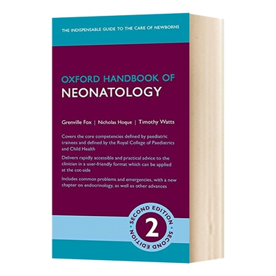 英文原版 Oxford Handbook of Neonatology 牛津新生儿手册 英文版 进口英语原版书籍