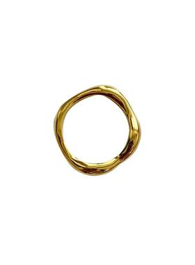 珠宝不规则金色欧美风饰品戒指