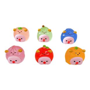 招财猫点位贴标记汽车定位安全摆件新手辅助车内神器夜光车距判断