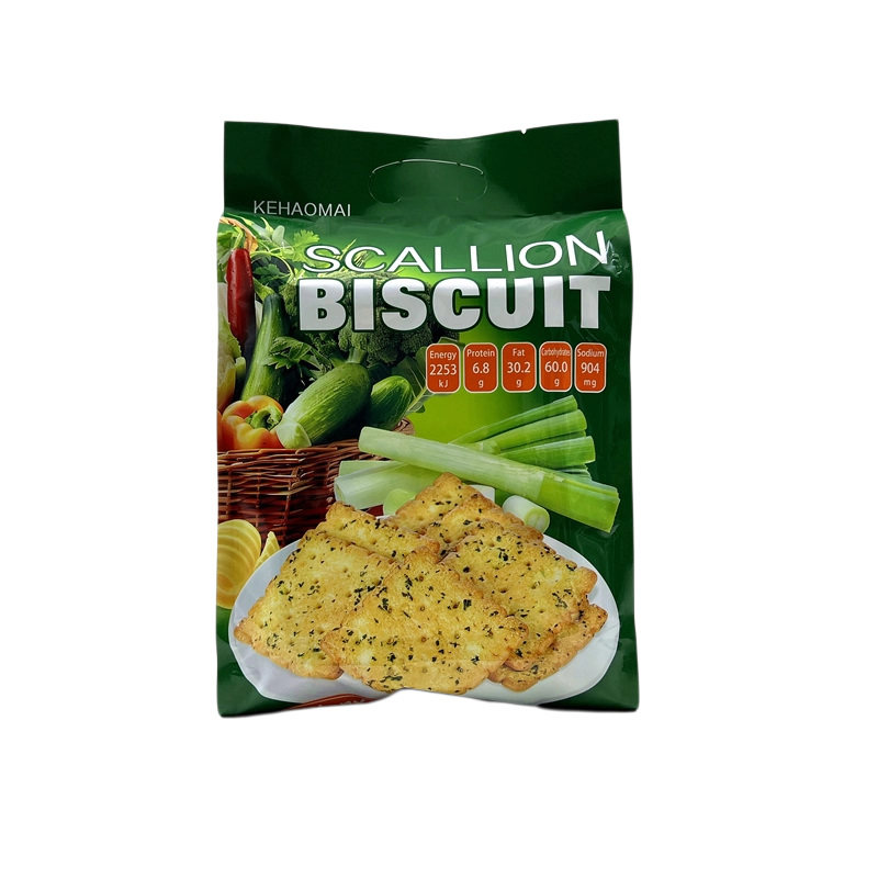 咸味香葱薄脆饼干零食品独立包装