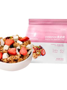 三昌元气种子燕麦脆210g燕麦片