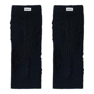 上森派系保暖羊毛腿套堆堆袜秋冬款袜子小腿袜女护腿护膝过膝袜套