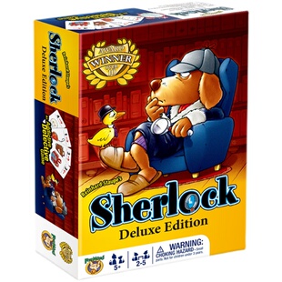 foxmind神探瞎了狗夏洛克神记忆益智桌游儿童记忆力训练侦探游戏