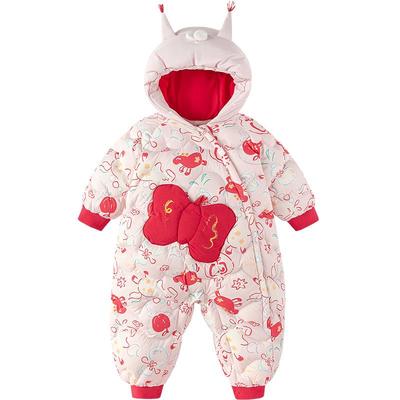 巴拉巴拉童装儿童羽绒连体衣年服