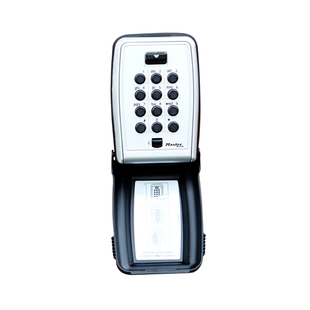 美国玛斯特按键式密码锁盒家用装修钥匙盒工地防盗壁挂式收纳盒