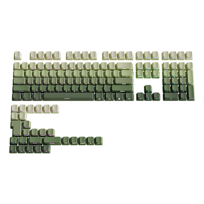 青提乌龙键帽原厂侧刻PBT透光