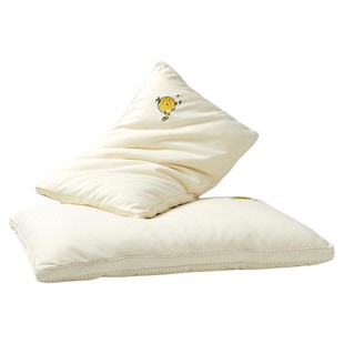 【胡可直播间】罗莱儿童全棉大豆纤维枕纯棉枕头护颈枕芯可水洗