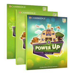 原版进口powerup教材 剑桥少儿英语教材Power Up 1 2 3 4 5 6级别学生套装 剑桥少儿考级教材yle 小学英语教材剑桥少儿英语考试