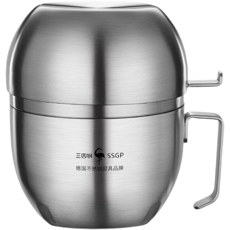 304食品级不锈钢泡面碗