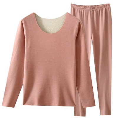 【闭眼买，不踩坑99.9元】德绒发热羊绒蚕丝保暖秋衣秋裤套装女