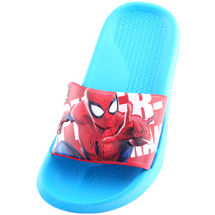迪士尼拖鞋蜘蛛侠卡通拖鞋儿童室内防滑凉拖鞋中大童鞋子男童夏款