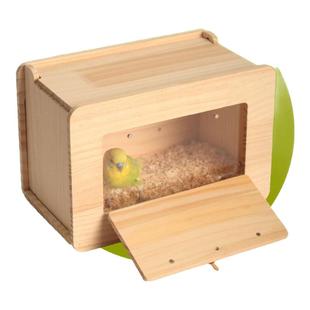 8玖-鹦鹉繁殖箱玄风虎皮牡丹专用孵化鸟窝外挂窝鸟巢保暖鸟笼zg