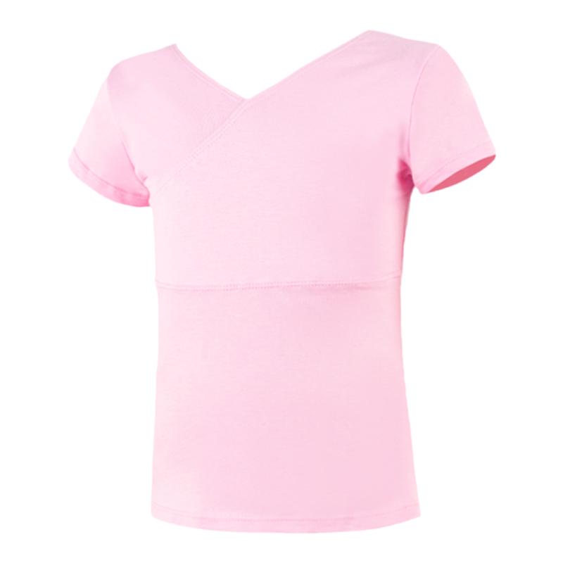 儿童舞蹈服女童长袖芭蕾练功服中国舞服装女孩形体上衣幼儿体操服