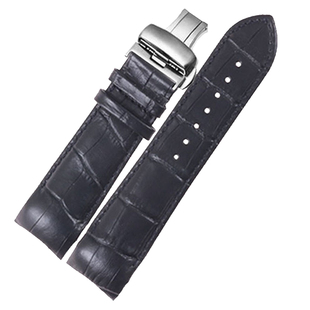 适合天梭库图表带男1853真皮表带T035.627/407A手表带T035皮表链