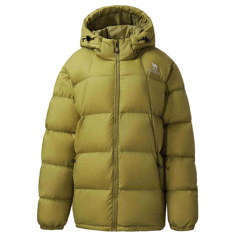 【气凝胶】骆驼男装冬季加厚羽绒服男女防风防水保暖面包服外套
