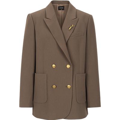 KBNE2025新款休闲职场通勤正装黑色时尚洋气时髦西装外套女春秋