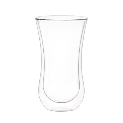 CHOMU咖啡玻璃杯双层隔热耐高温