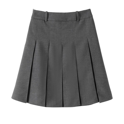 FANLESTUDIOS春秋高腰百褶短裙