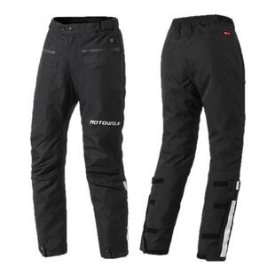 摩托车电加热骑行裤冬季防风裤防水保暖防寒发热裤速脱裤快拆裤男