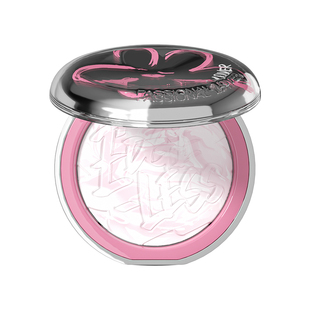 【新年礼物】PL水波蓝蜜粉饼 涂鸦大理石粉饼混合皮定妆控油持妆