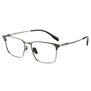 木川152MM眼镜男近视大脸胖子超轻纯钛商务大框可配度数网上配镜
