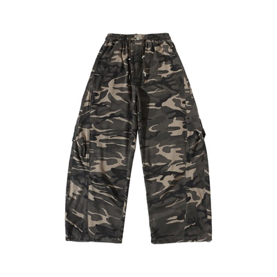 女童迷彩裤夏季薄款中大童运动裤